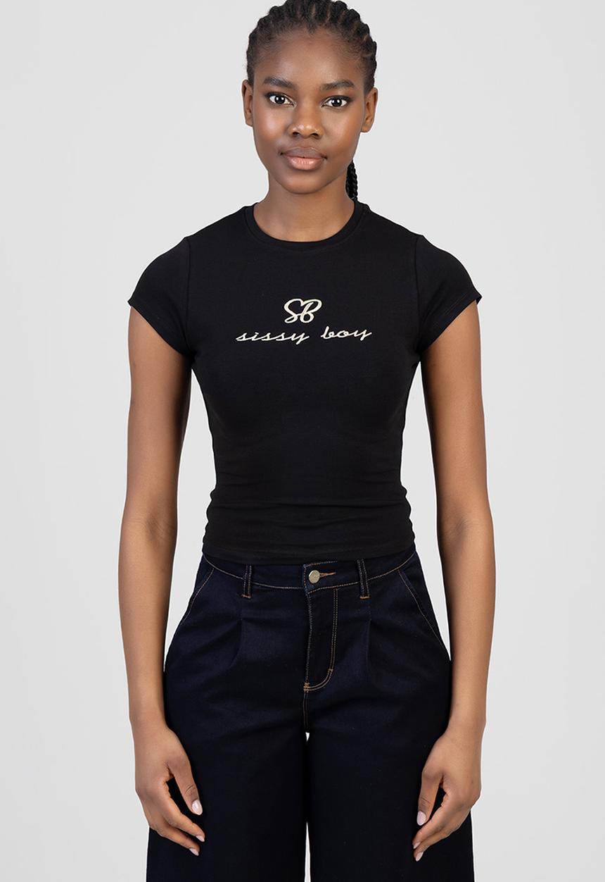 SISSY BOY - Lexi T-shirt - Black