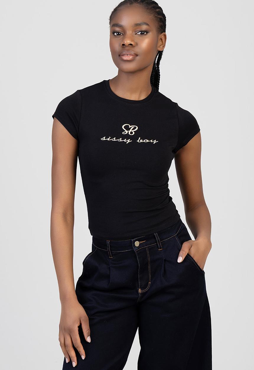 SISSY BOY - Lexi T-shirt - Black