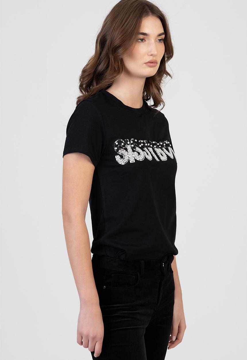SISSY BOY - Final Boss Regular T-shirt - Black