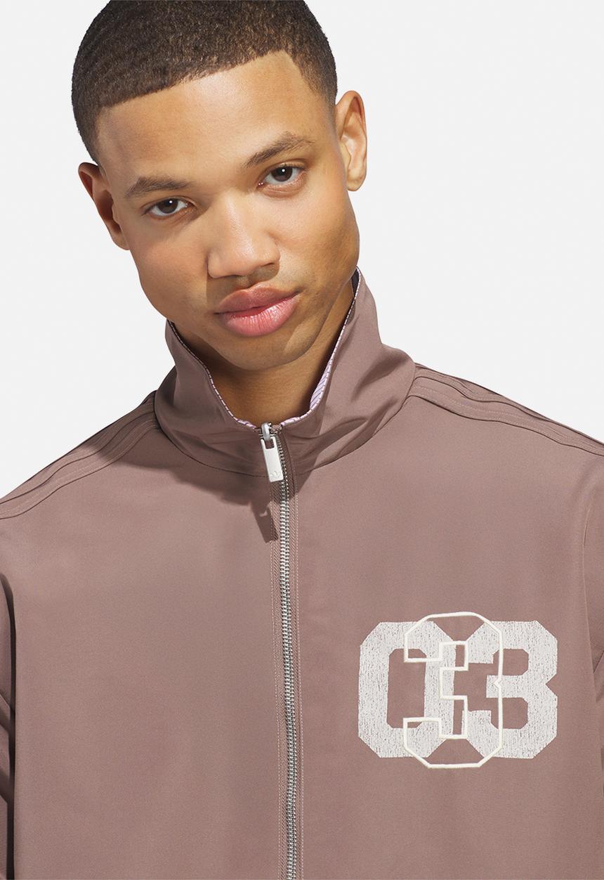 adidas Originals - Firebird Reversible Coach Jacket - Brown