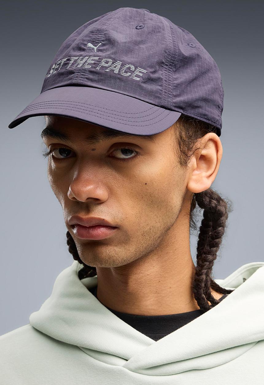 PUMA - Run Culture Collective Short Visor Bb Cap - Inky Depths