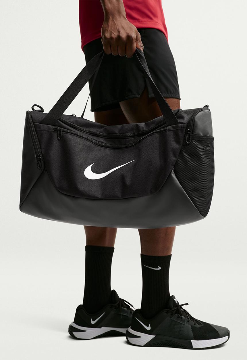 Nike - Nike Brasilia Small Duffel - Black/Black/White
