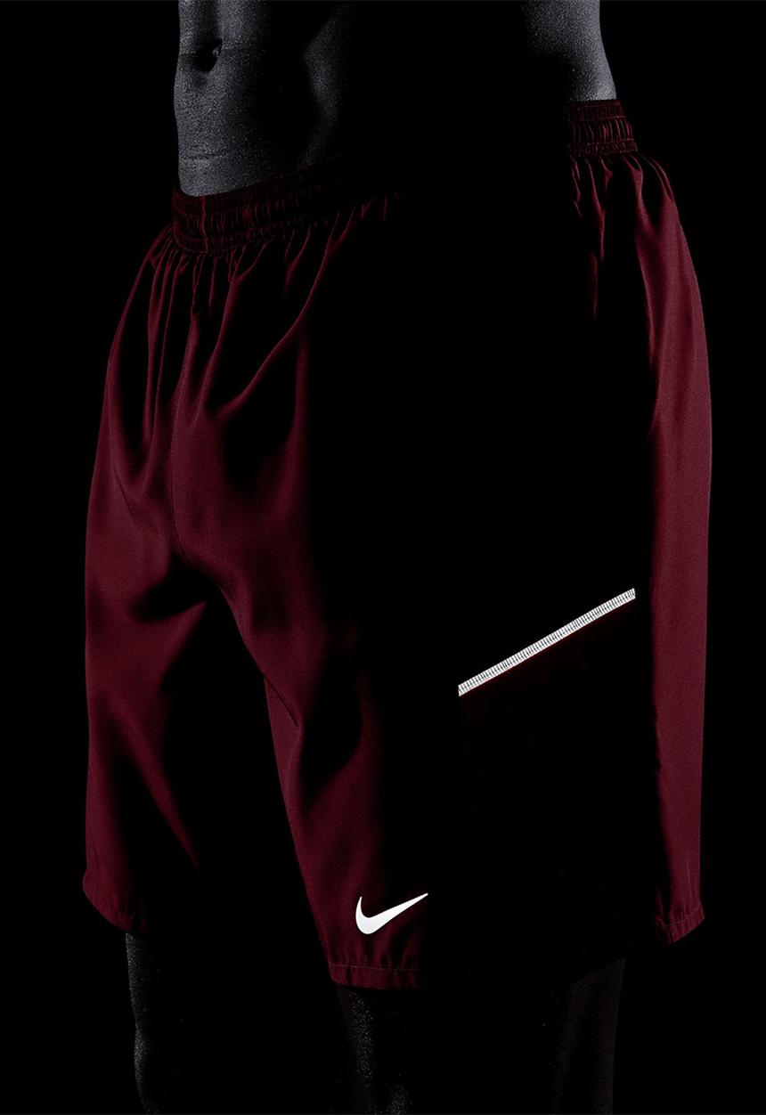 Nike - Dri-Fit Miler 7In 2In1 Short - Tough Red/Sport Red/Reflective Silv