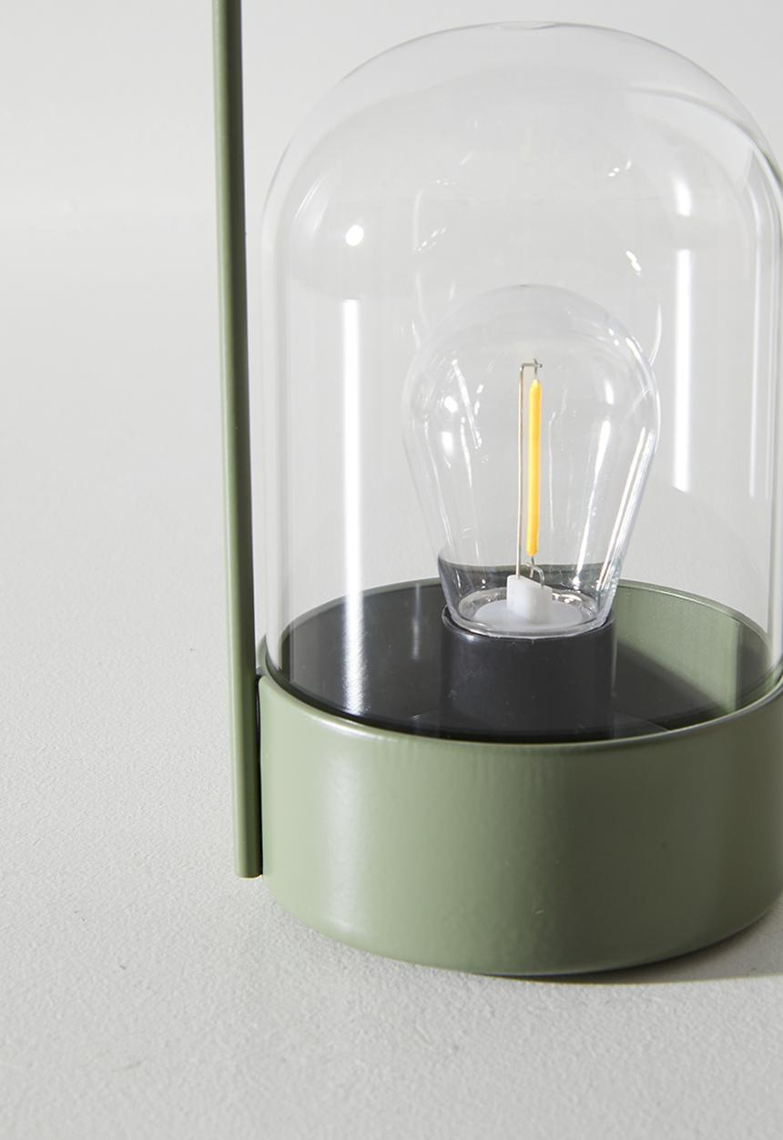 H&S - Riva Battery Table Lamp - Green