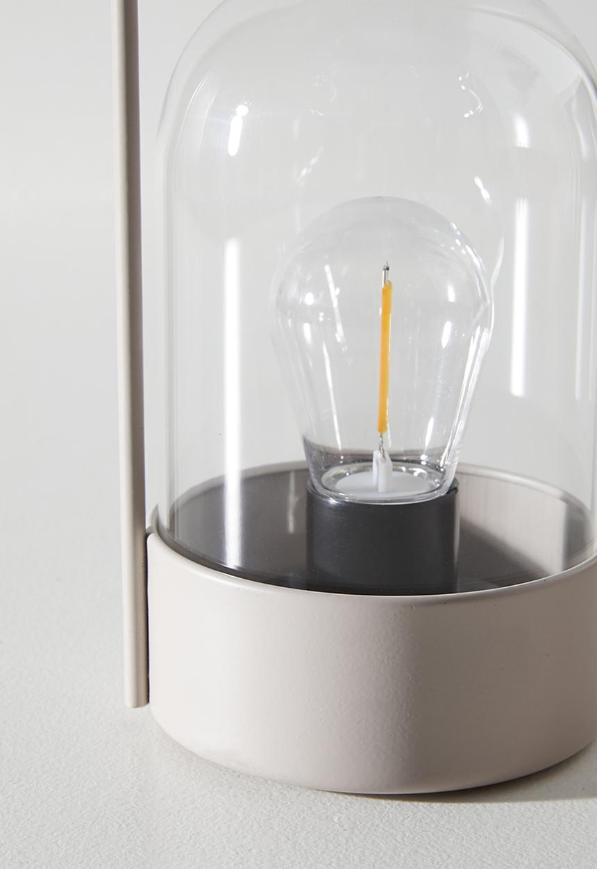 H&S - Riva Battery Table Lamp - Grey