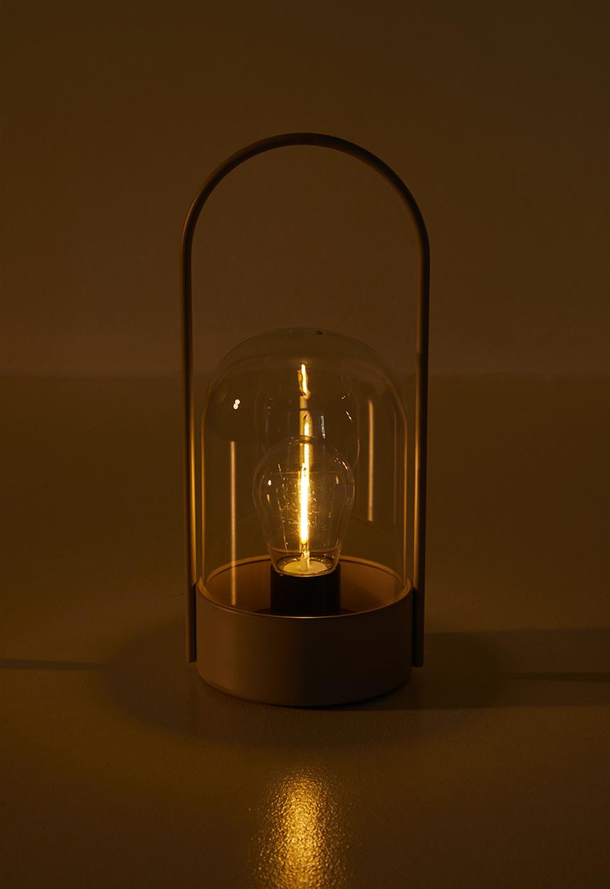 H&S - Riva Battery Table Lamp - Grey