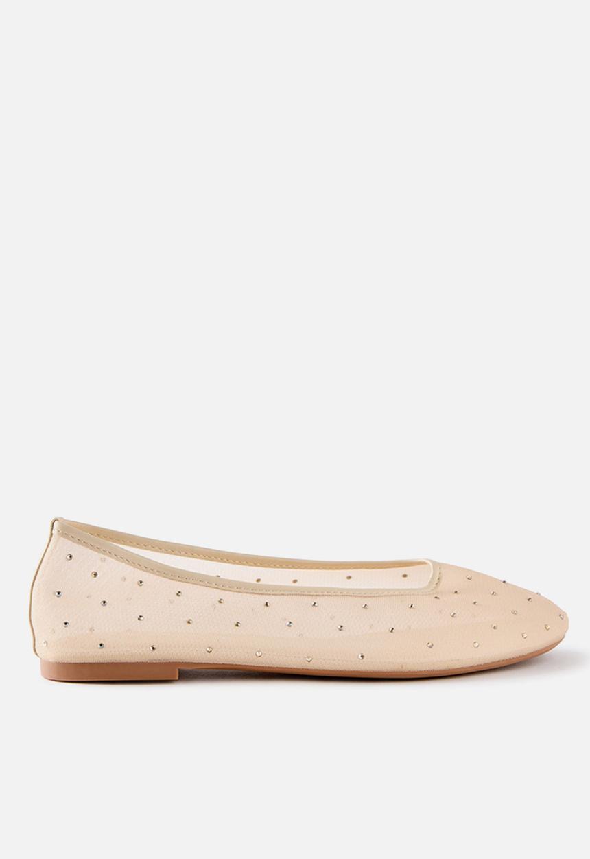 Cotton On - Katia Ballet - Ecru Diamante