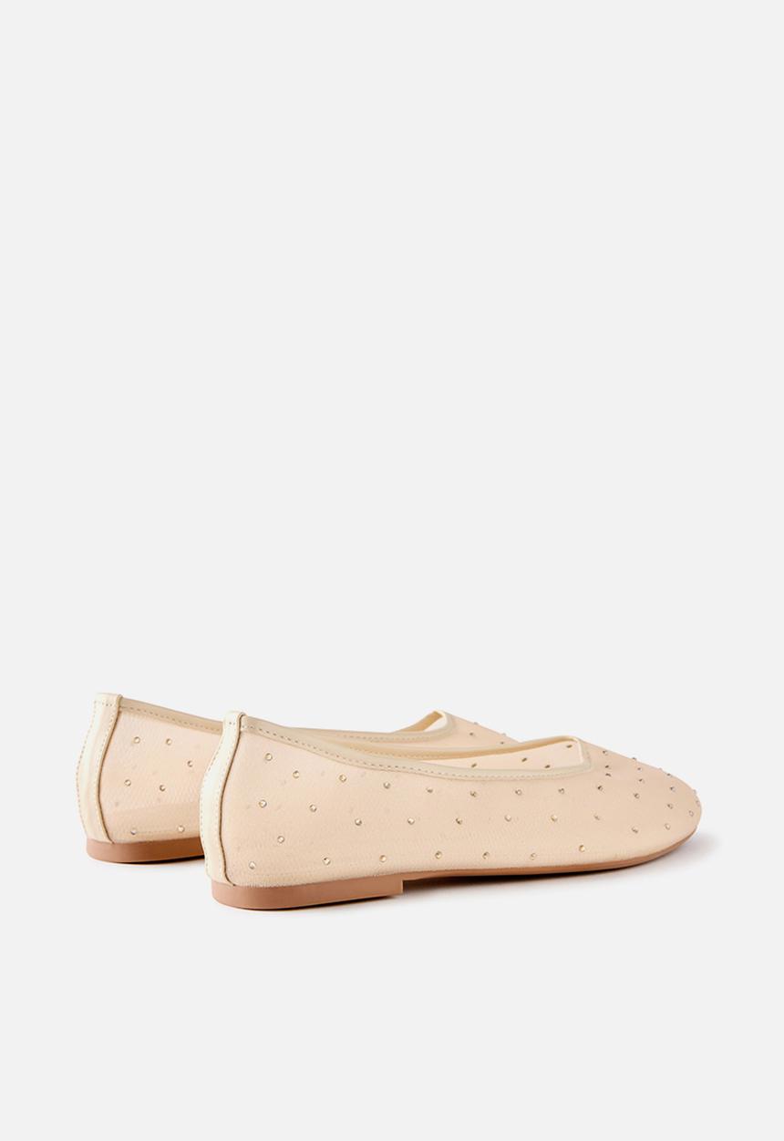 Cotton On - Katia Ballet - Ecru Diamante