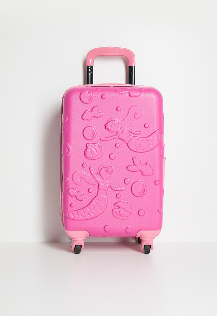 H&S - Mermaid kids suitcase - Pink