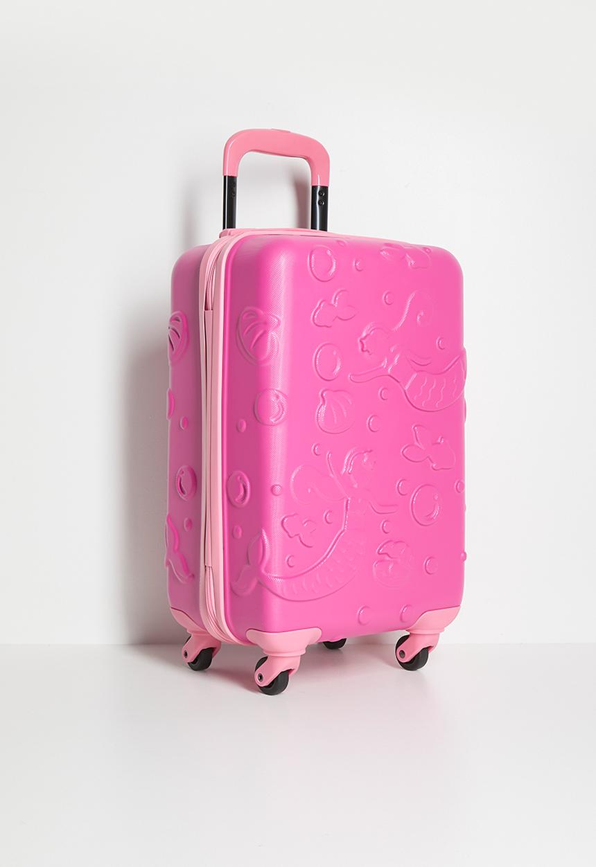 H&S - Mermaid kids suitcase - Pink