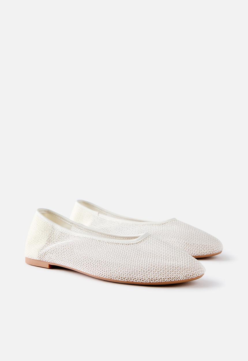 Cotton On - Tylah mesh ballet - white