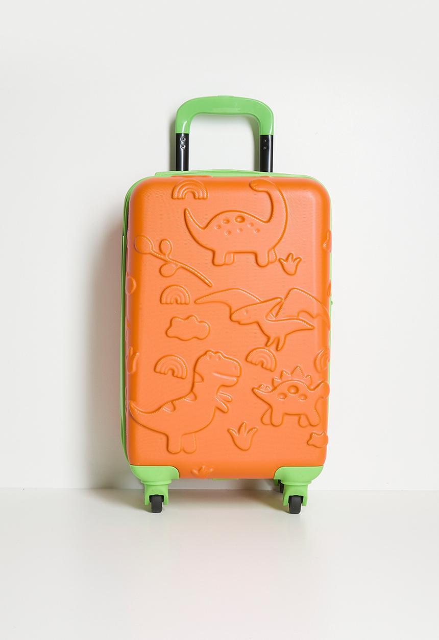 H&S - Dino kids suitcase - Orange
