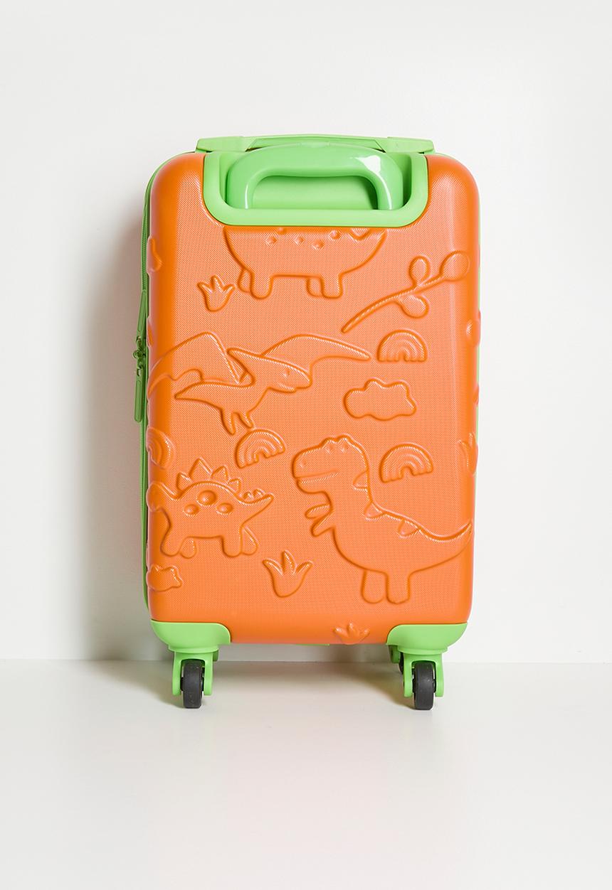 H&S - Dino kids suitcase - Orange