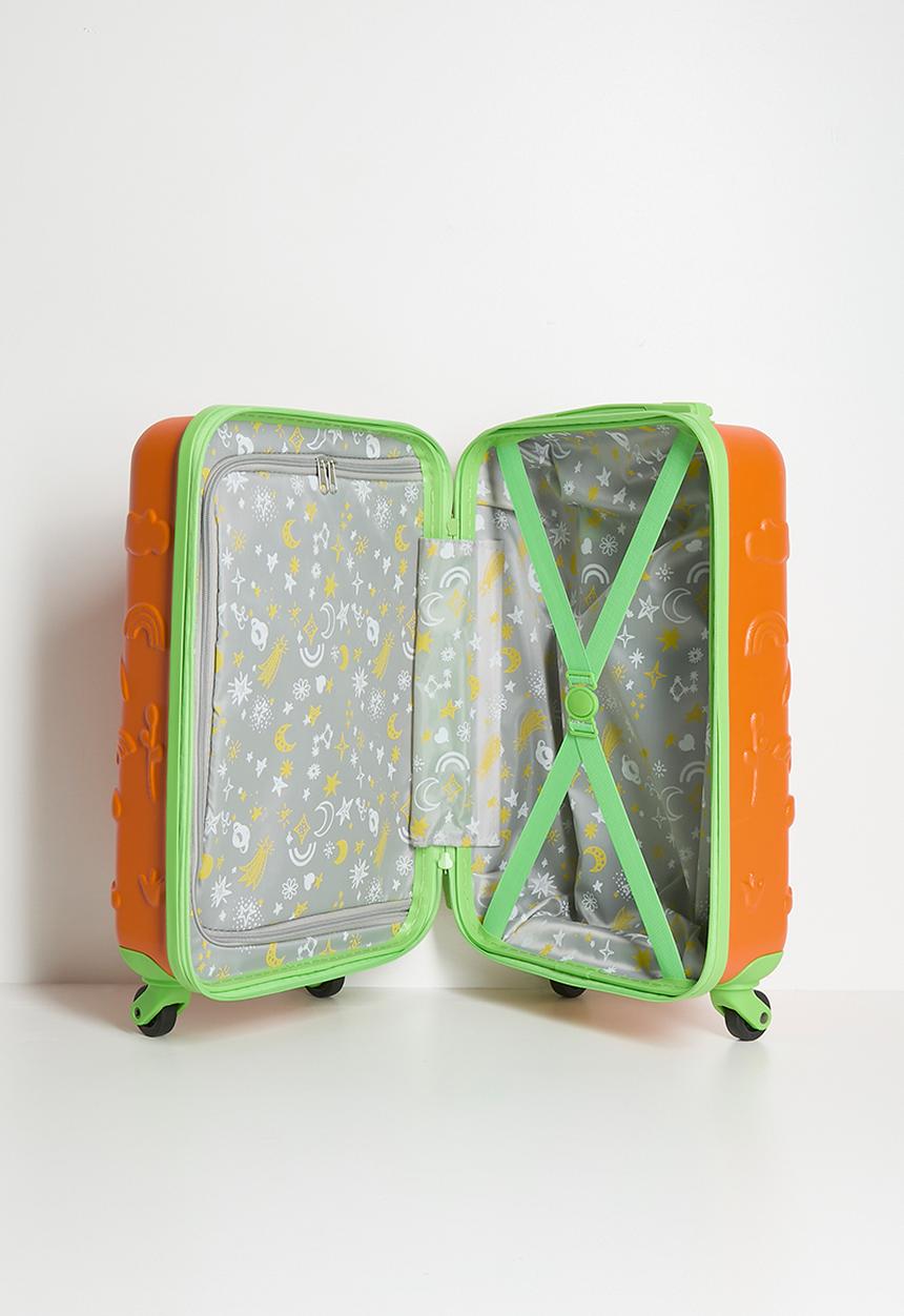 H&S - Dino kids suitcase - Orange