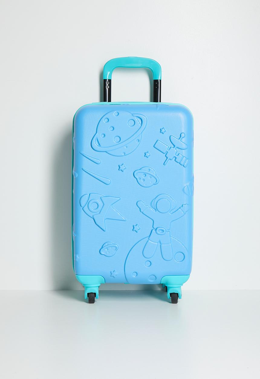 H&S - Space kids suitcase - Blue