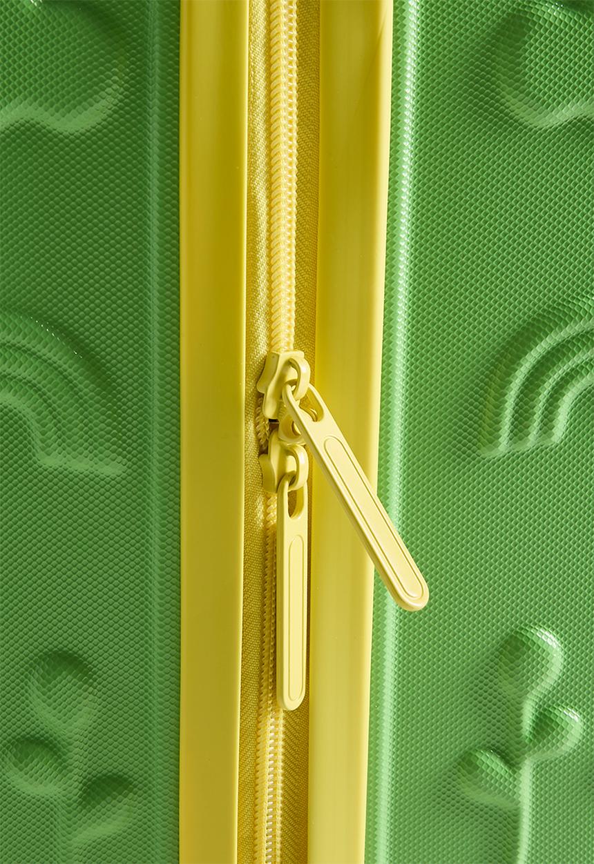 H&S - Dino kids suitcase - Green
