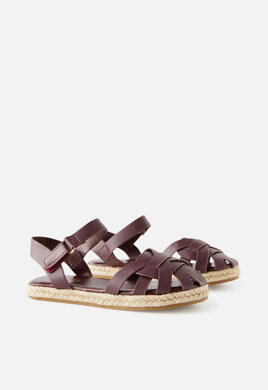 Cotton On - Isla Strappy Sandal - Bordeaux
