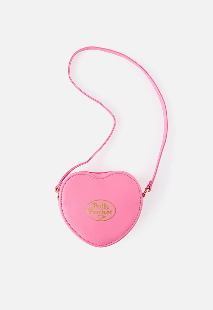 Cotton On - License Polly Pocket Bag - Lcn Mat Polly Pocket/Pink Heart