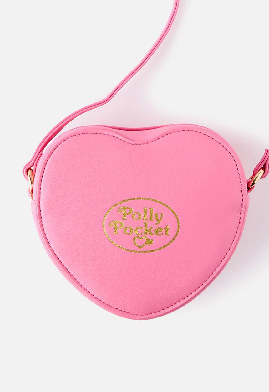 Cotton On - License Polly Pocket Bag - Lcn Mat Polly Pocket/Pink Heart