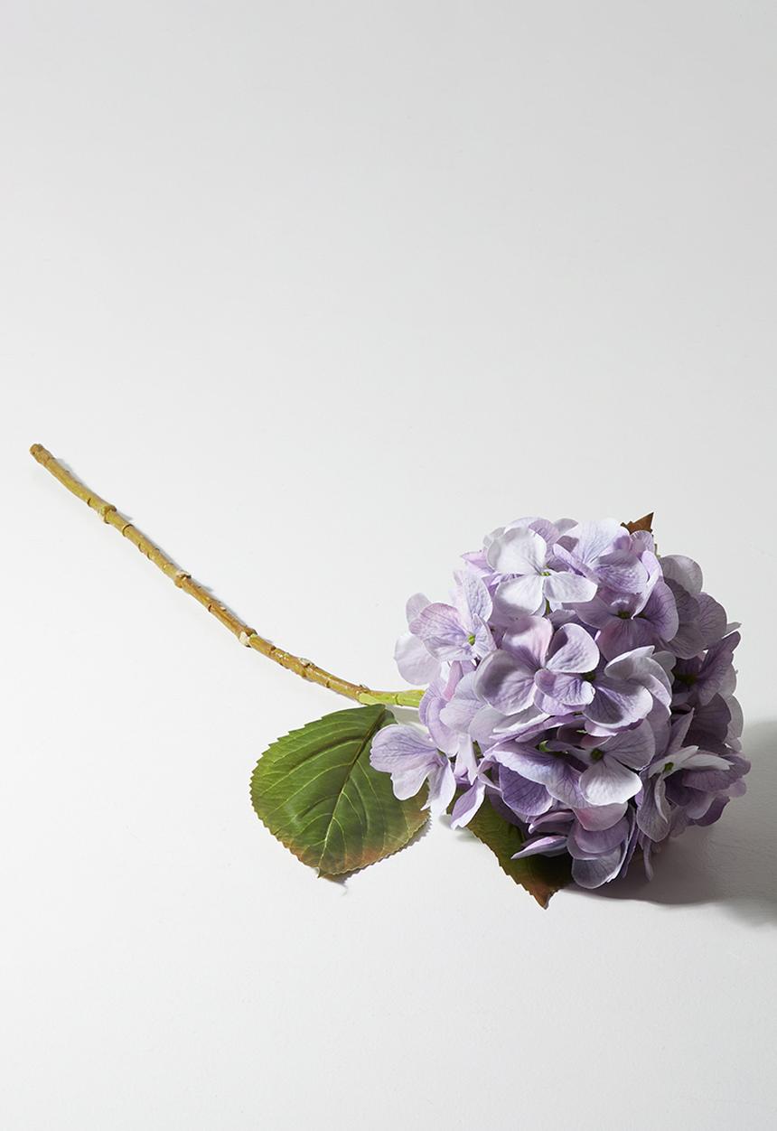 H&S - Artificial hydrangea stem - Lilac