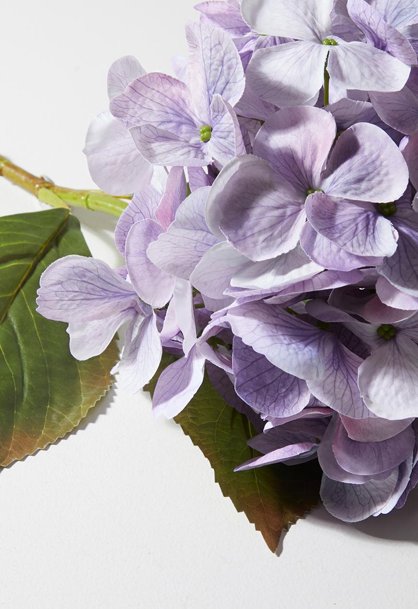 H&S - Artificial hydrangea stem - Lilac