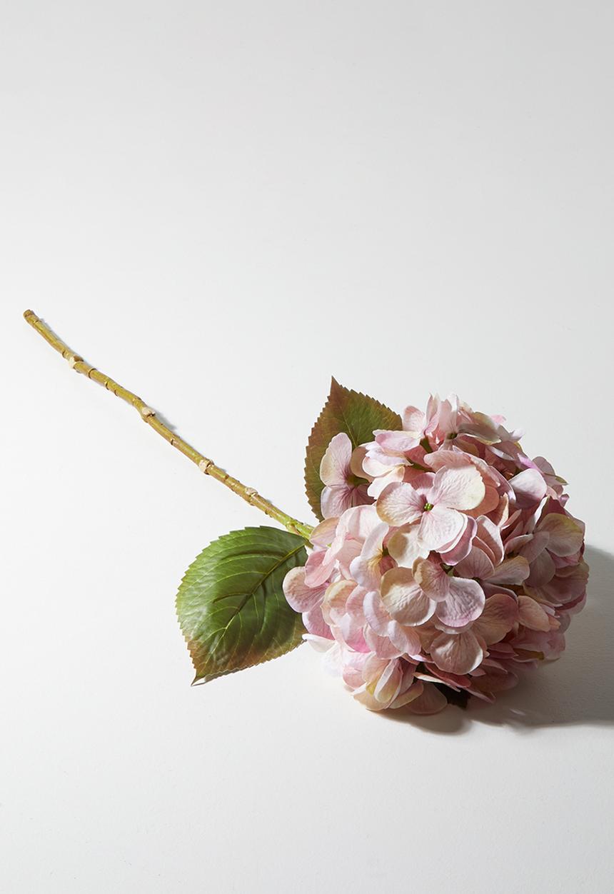 H&S - Artificial hydrangea stem - Pink