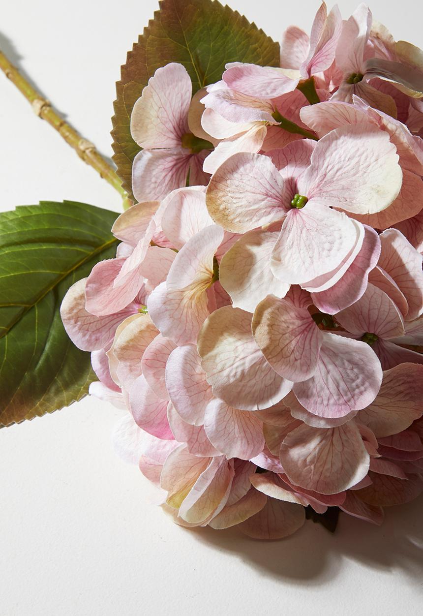 H&S - Artificial hydrangea stem - Pink