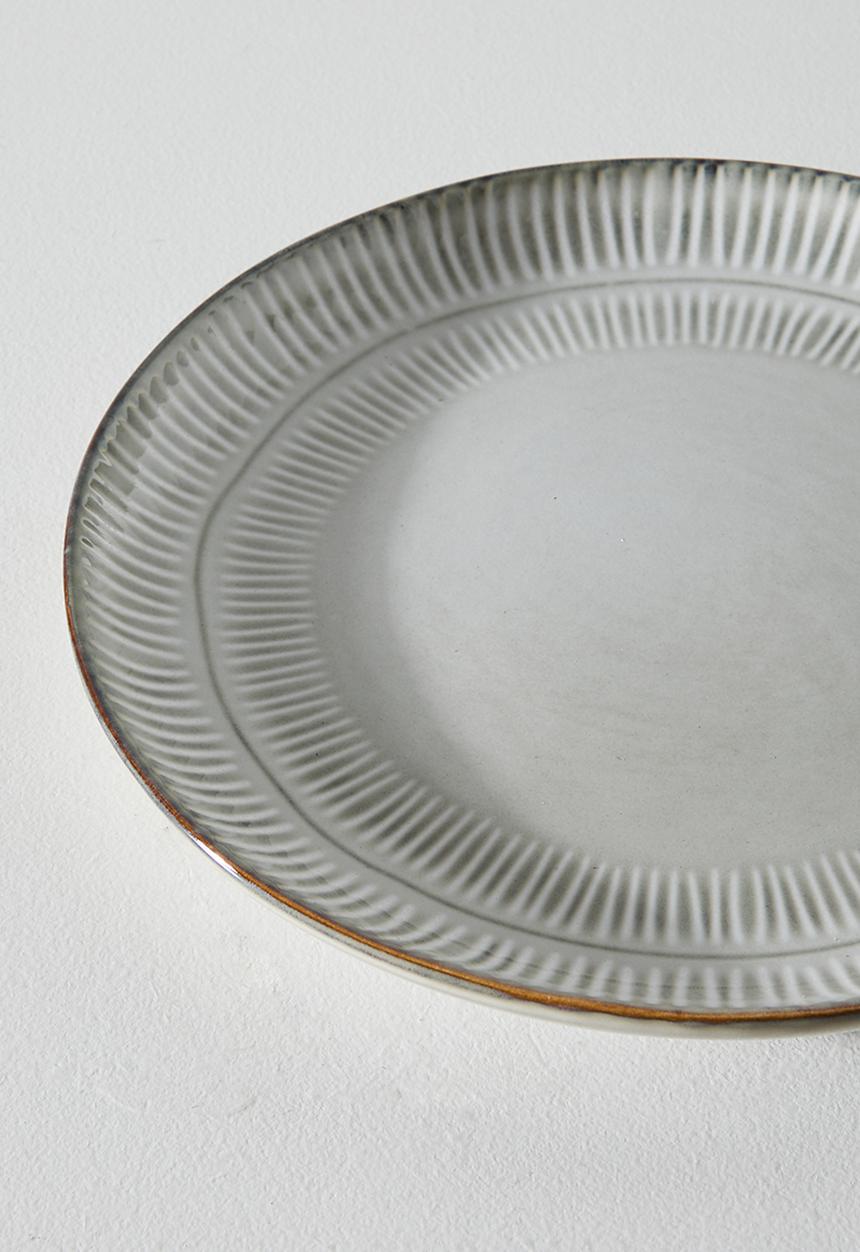 Excellent Houseware - Bila side plate set of 4 - Grey