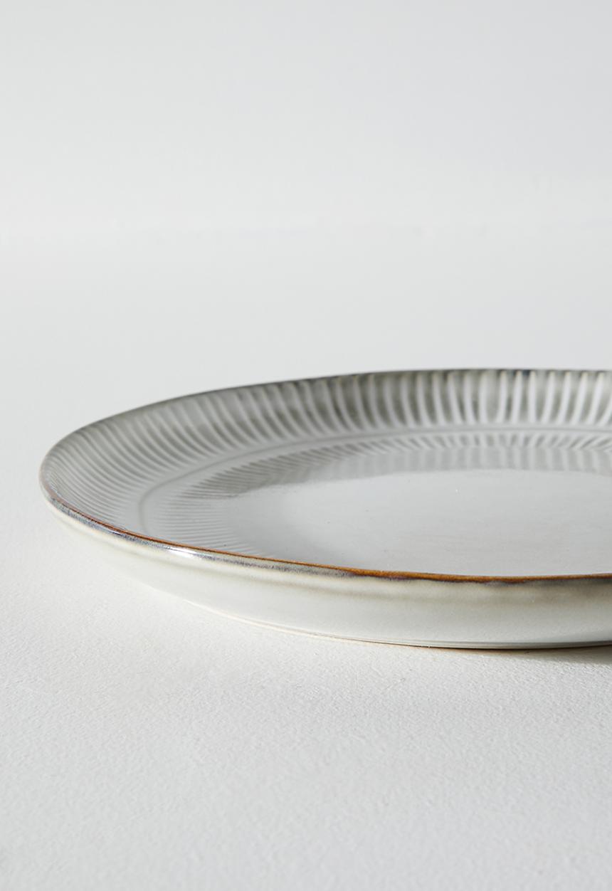 Excellent Houseware - Bila side plate set of 4 - Grey