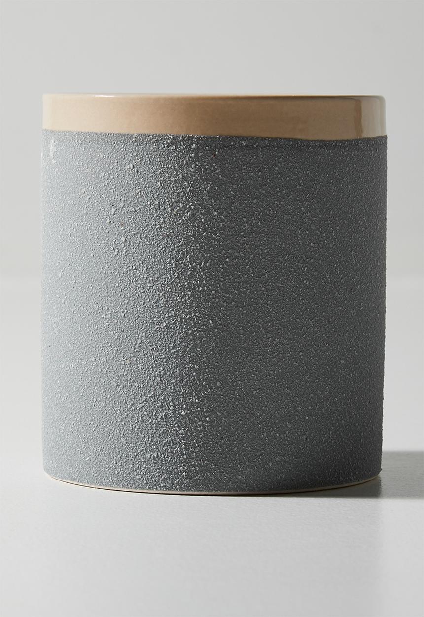 H&S - Sweet lemon scented candle - Khaki