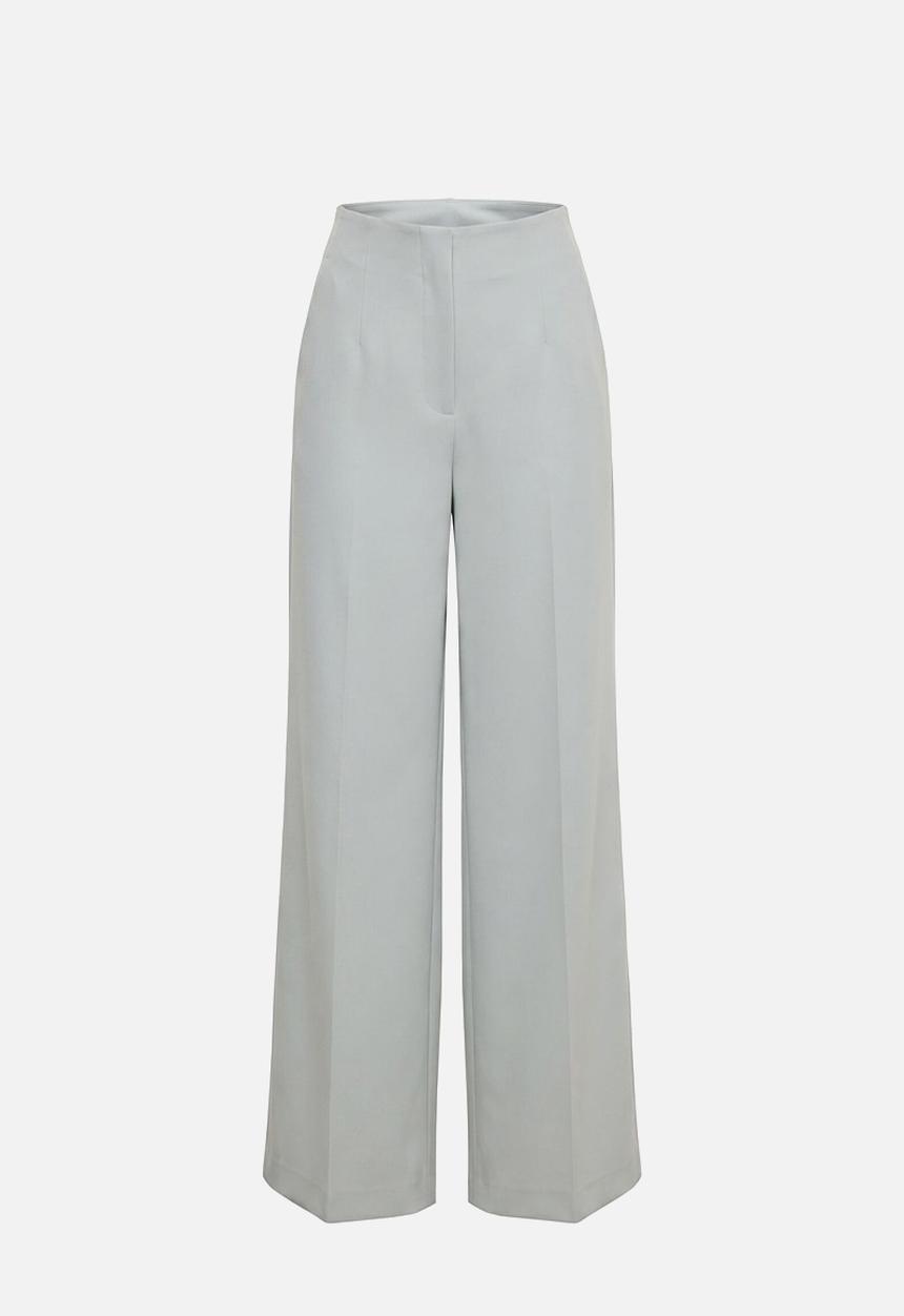 Forever New - Lee wide leg pants in hazy aqua suit