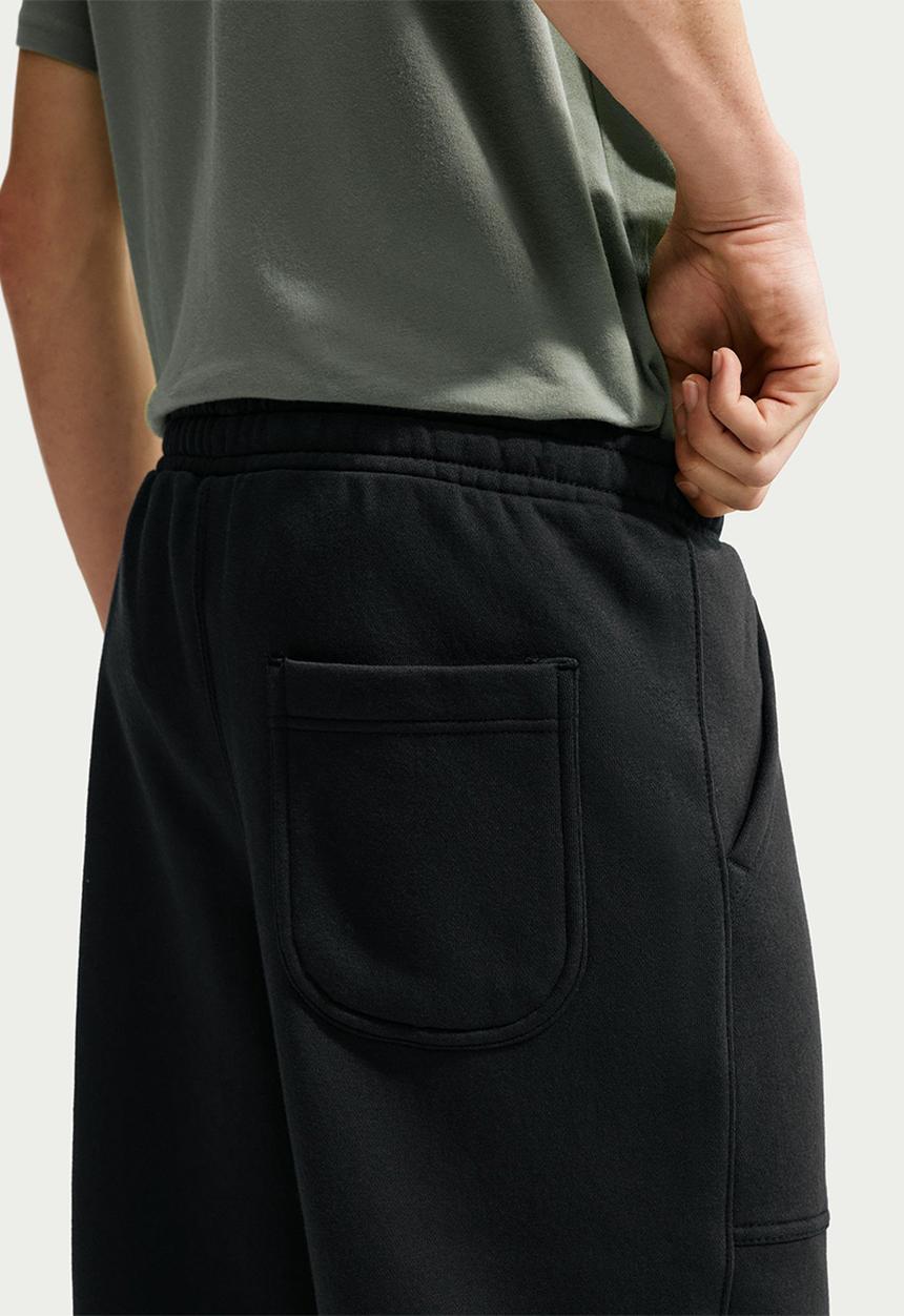 Nike - NSW Fleece Open-Hem Pants - Black