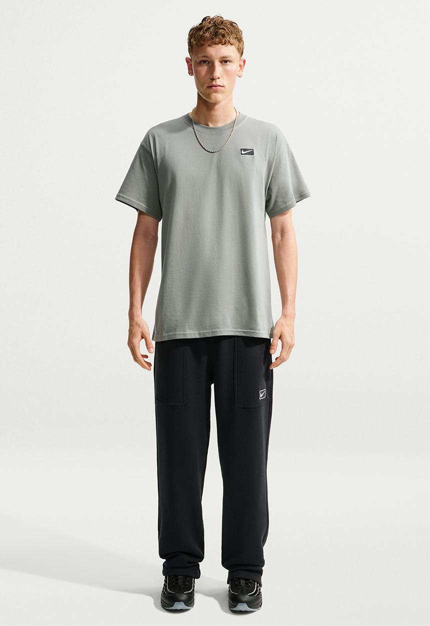 Nike - NSW Fleece Open-Hem Pants - Black