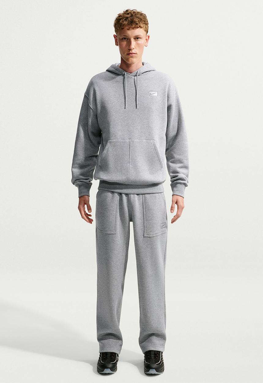 Nike - NSW  Fleece Open-Hem Comfy Pants - Dk Grey Heather