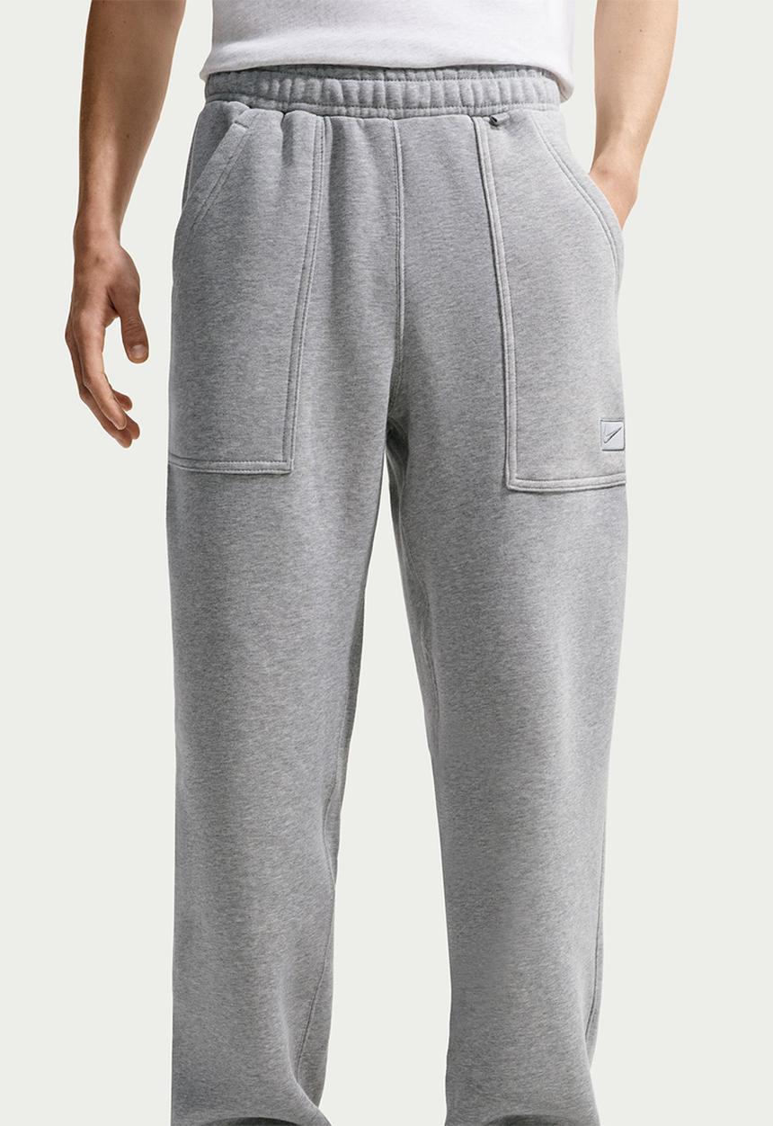 Nike - NSW  Fleece Open-Hem Comfy Pants - Dk Grey Heather