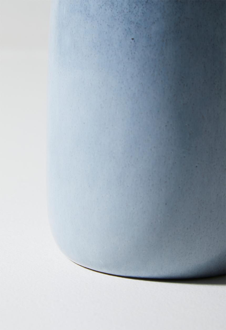 Bathroom Solutions - Reactive Glaze Stoneware Dispenser Blue