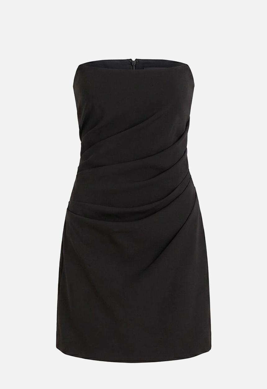 Forever New - Rumi draped mini dress in black