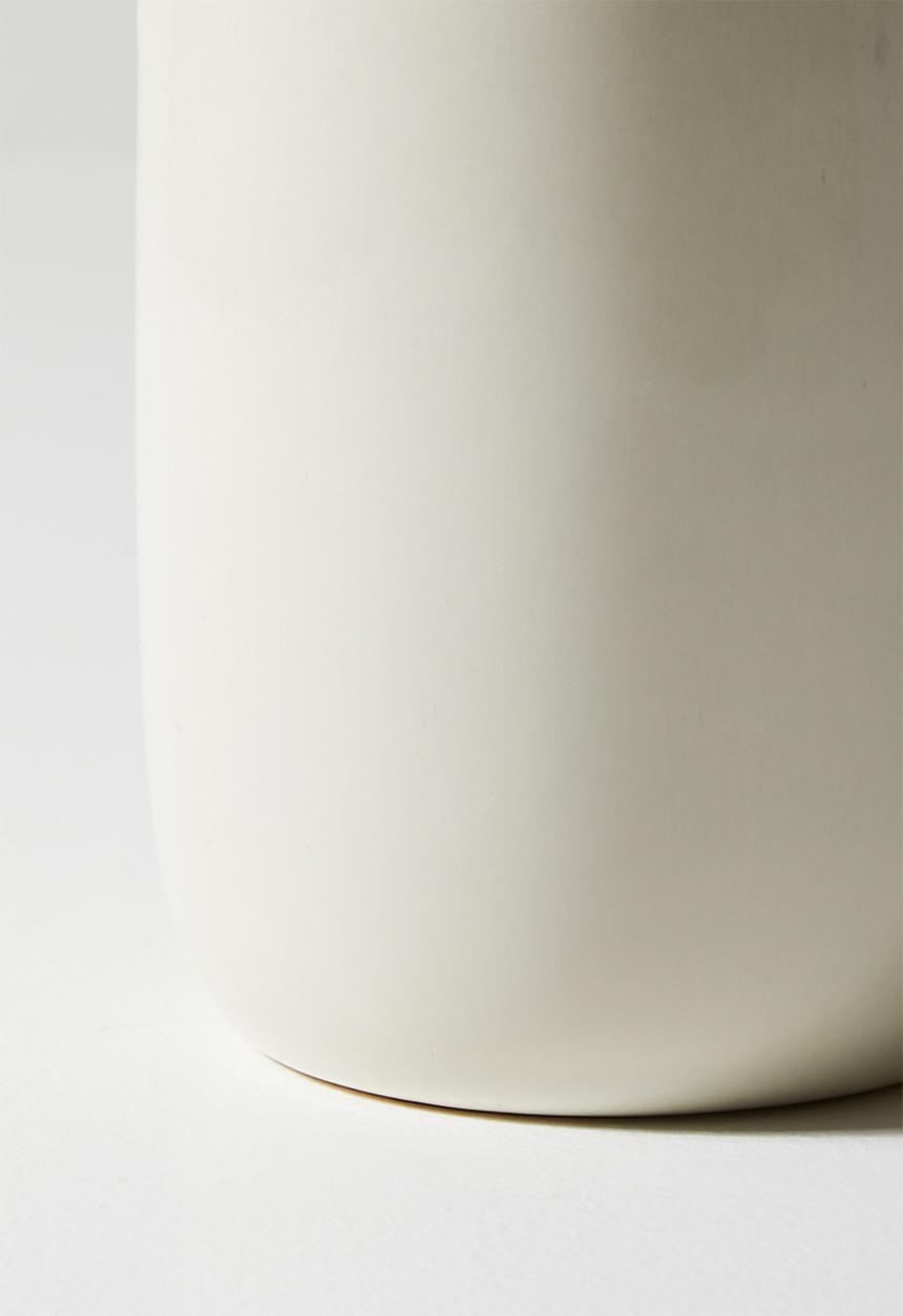 Bathroom Solutions - Reactive Glaze Stoneware Dispenser Beige