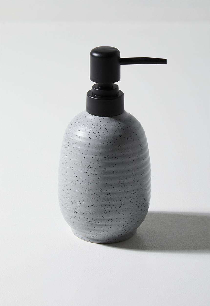 Bathroom Solutions - Lunar Stoneware dispenser - Grey