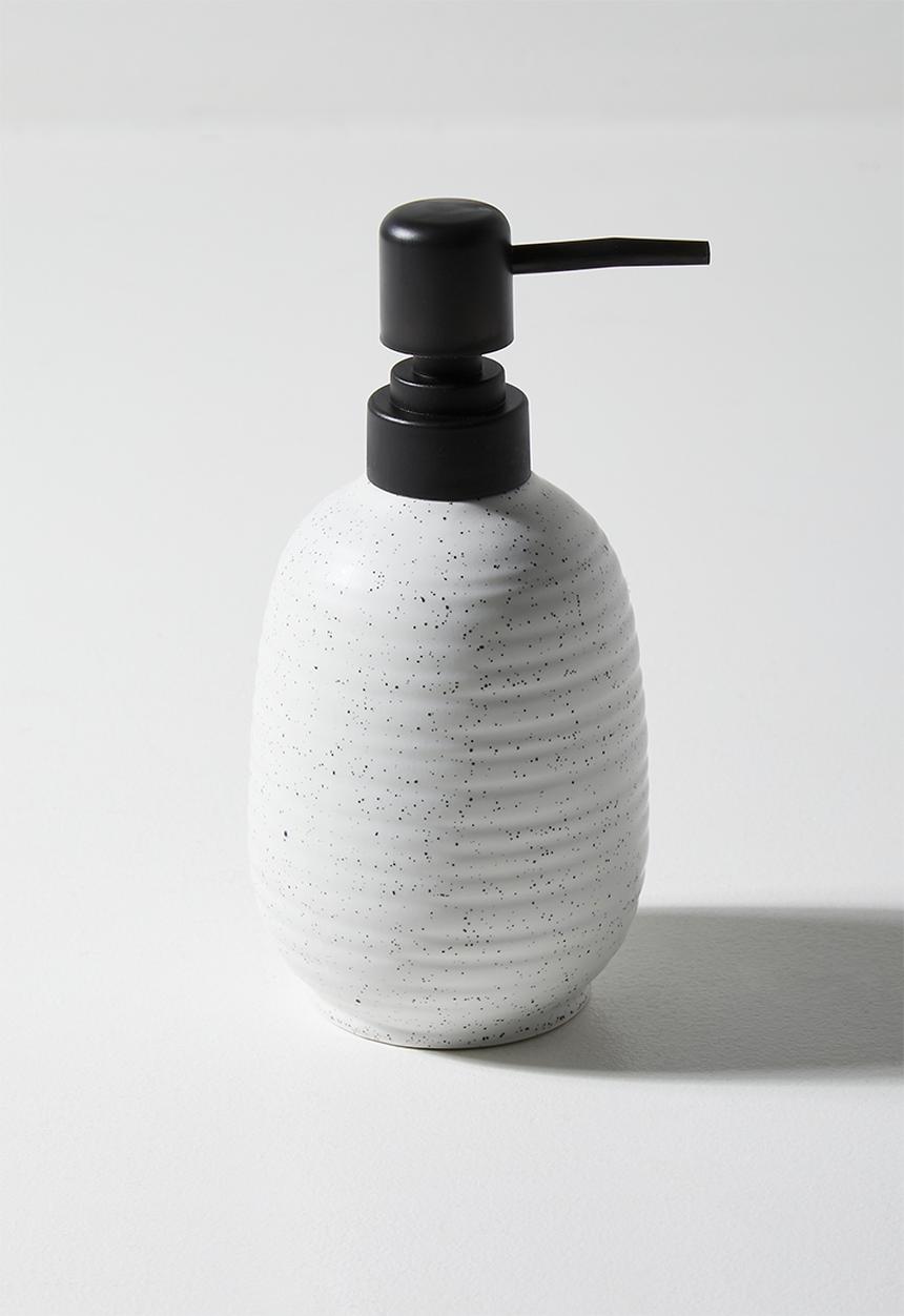 Bathroom Solutions - Lunar Stoneware dispenser - White