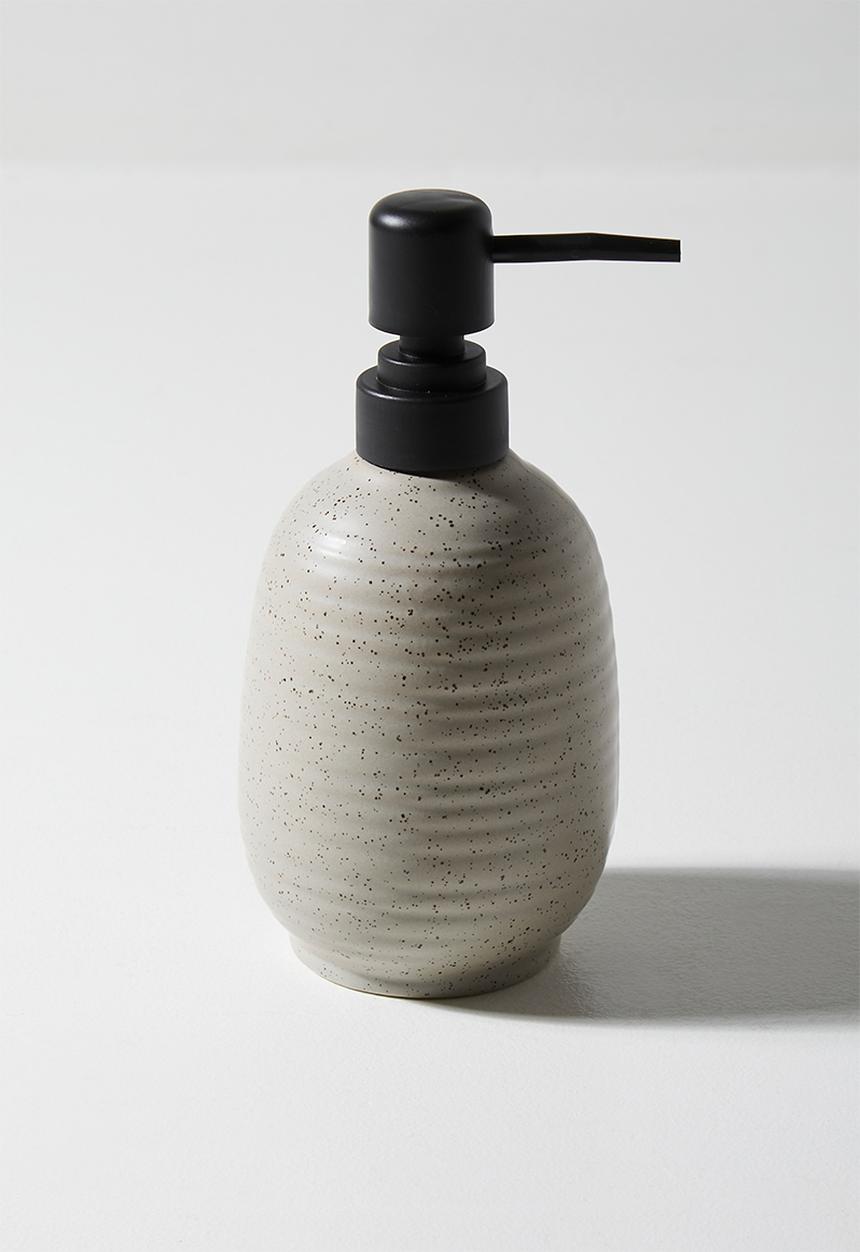 Bathroom Solutions - Lunar Stoneware dispenser - Natural