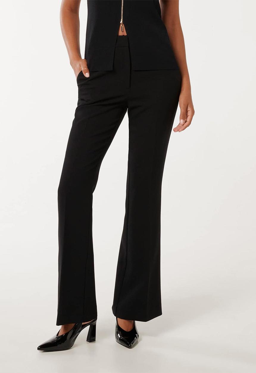 Forever New - Clara bootleg pants in black