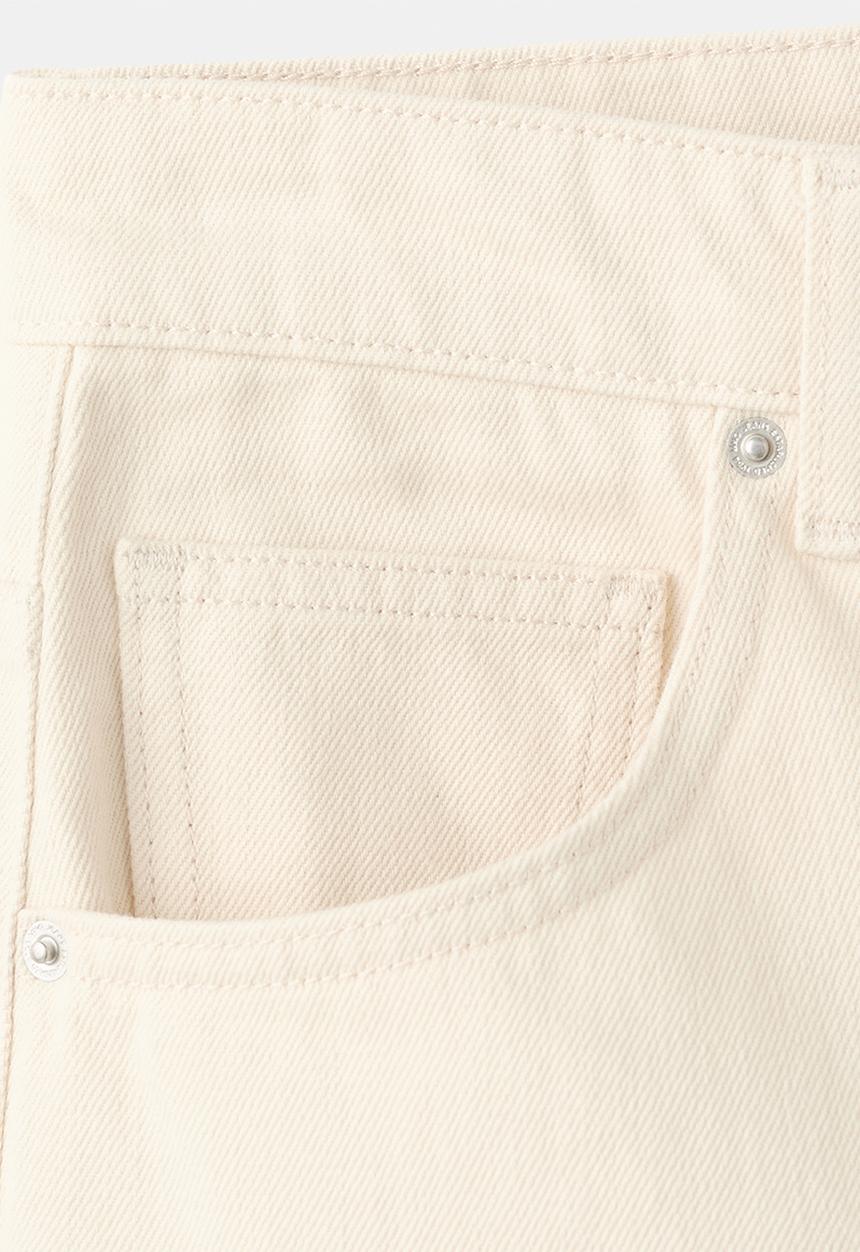 MANGO - Jeans niki - light pastel yellow