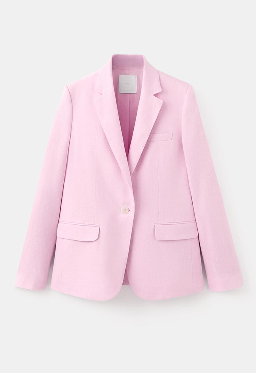 MANGO - Plus blazer boreli - pink