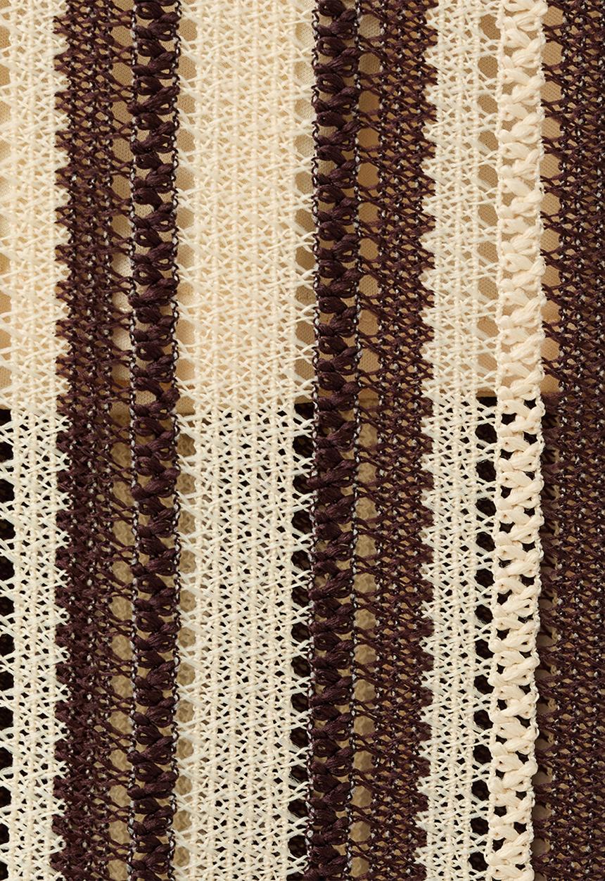 MANGO - Trousers falki - brown