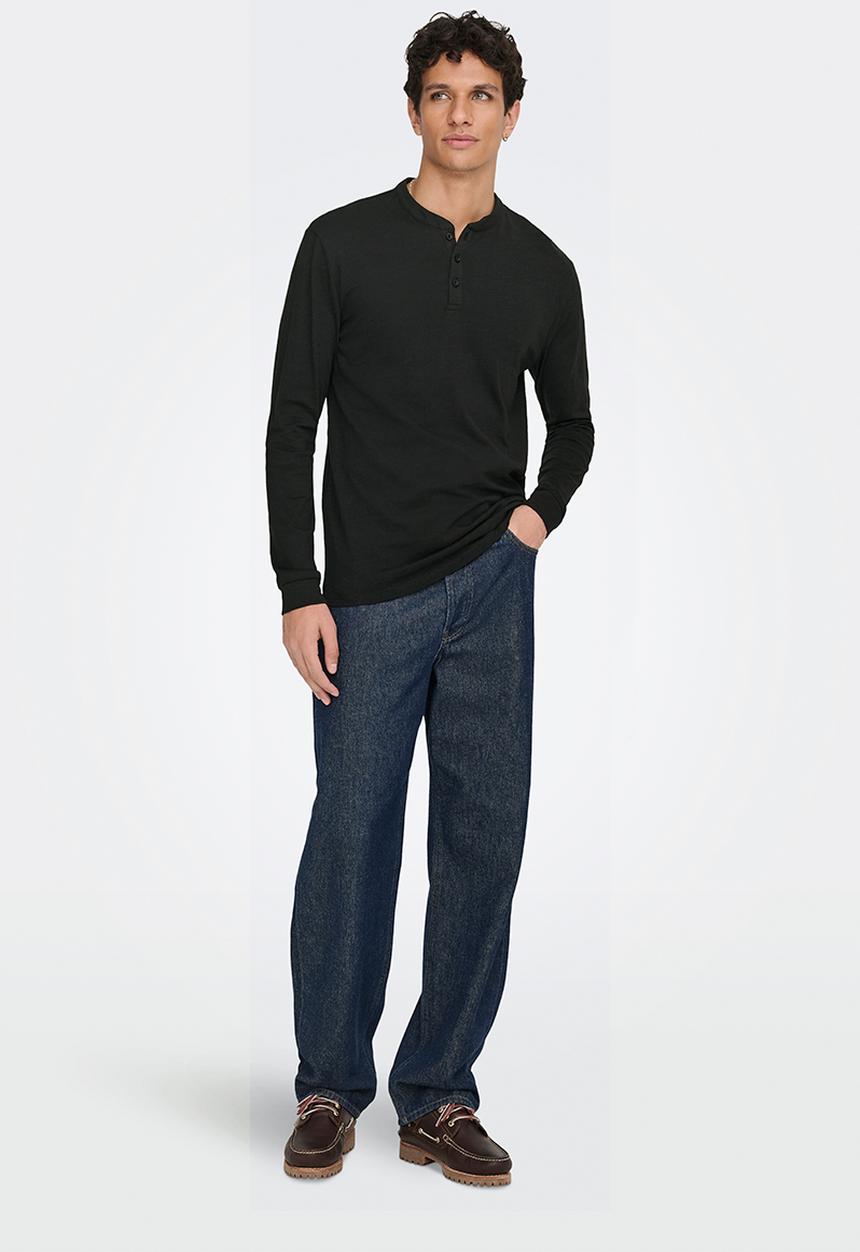 Only & Sons - Benne Henley - Olive Night