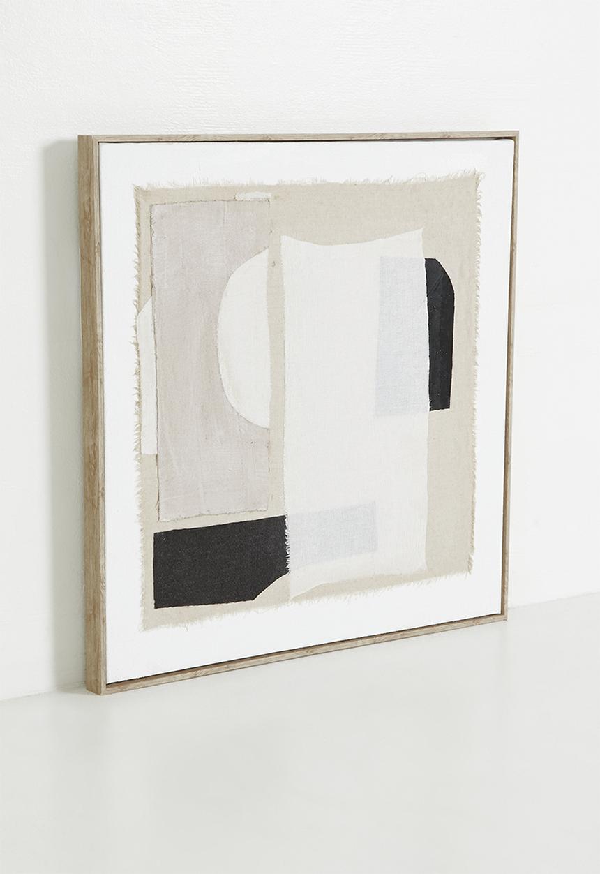 Sixth Floor - Abel Framed Wall Art - Natural