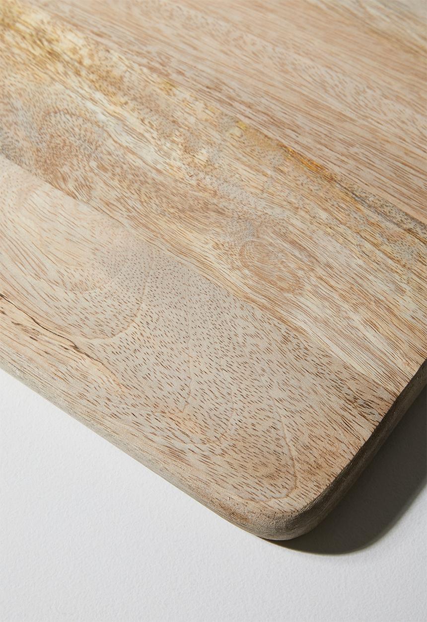 Excellent Houseware - Miso mango wood cutting board - Natural