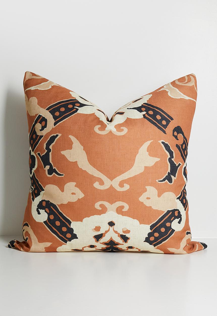 Sixth Floor - Rush Large Cat Eye Cushion Cover - orange