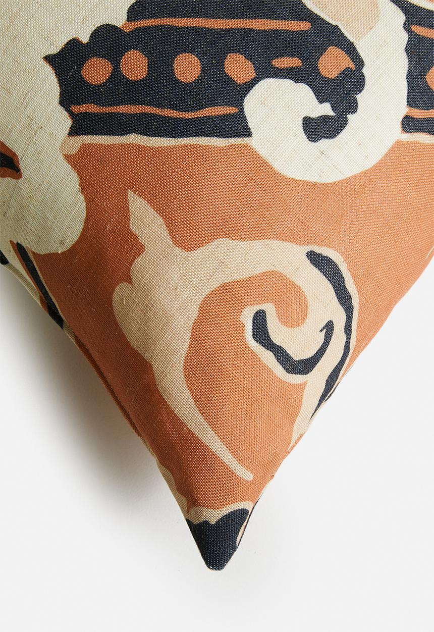 Sixth Floor - Rush Large Cat Eye Cushion Cover - orange